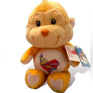 Rare 20th Anniversary Care Bear Cousin Playful Heart Monkey